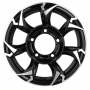 Легковой диск Khomen Wheels KHW1505 5,5x15 5x139,7 ET20 108,1 Black-FP